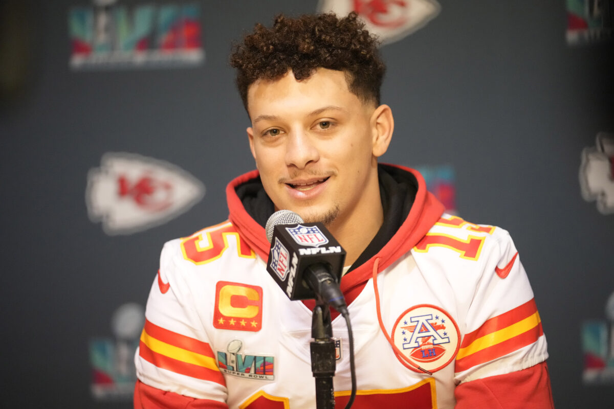 Latest update on Chiefs QB Patrick Mahomes’ ankle ahead of Super Bowl LVII