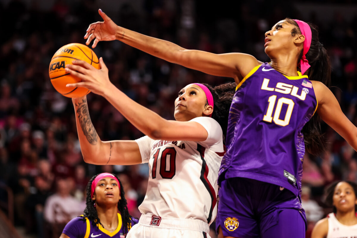 LSU’s Angel Reese selected as a Naismith Defensive Player of the Year semifinalist