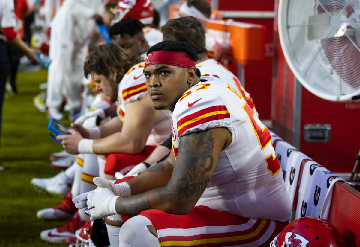 Orlando Brown Jr. on the performance of Chiefs’ OL in Super Bowl LVII