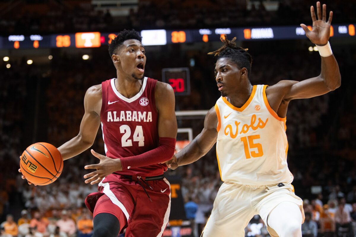 Alabama basketball remains No. 1 seed in latest bracket projections