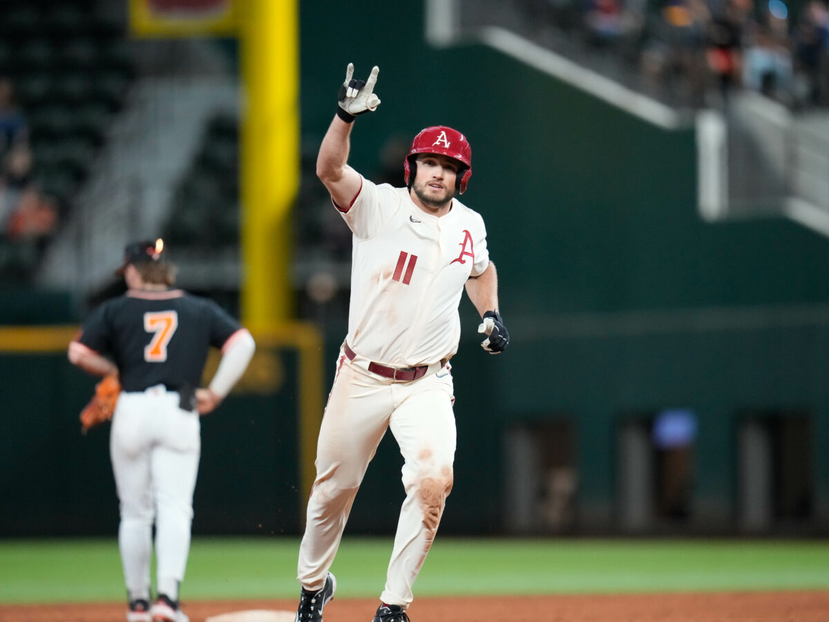 Photo Gallery: No. 8 Arkansas run-rules No. 9 Oklahoma State 18-1 in seven innings