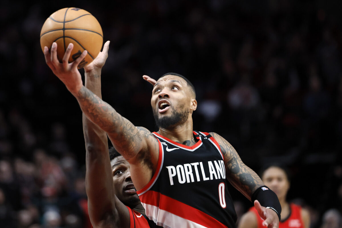 Damian Lillard dropped 71 points and is scoring in ways only ever done by Kobe Bryant and Wilt Chamberlain