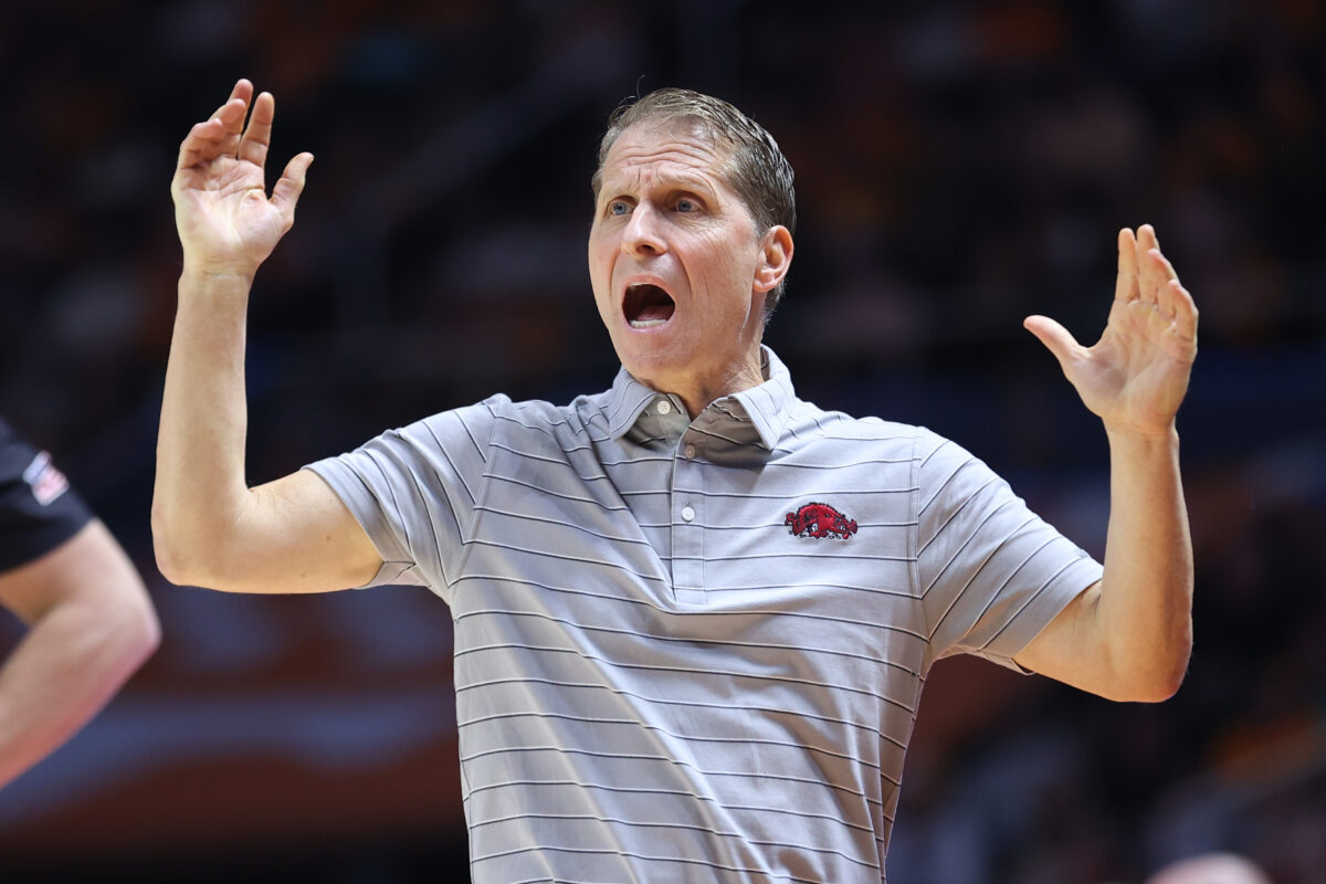 Everything Eric Musselman said after Arkansas stumbled badly at Tennessee