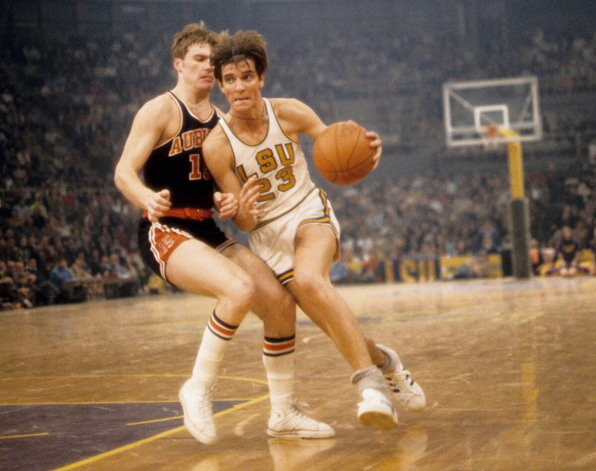 Pete Maravich’s career scoring average among college basketball’s (likely) unbreakable records