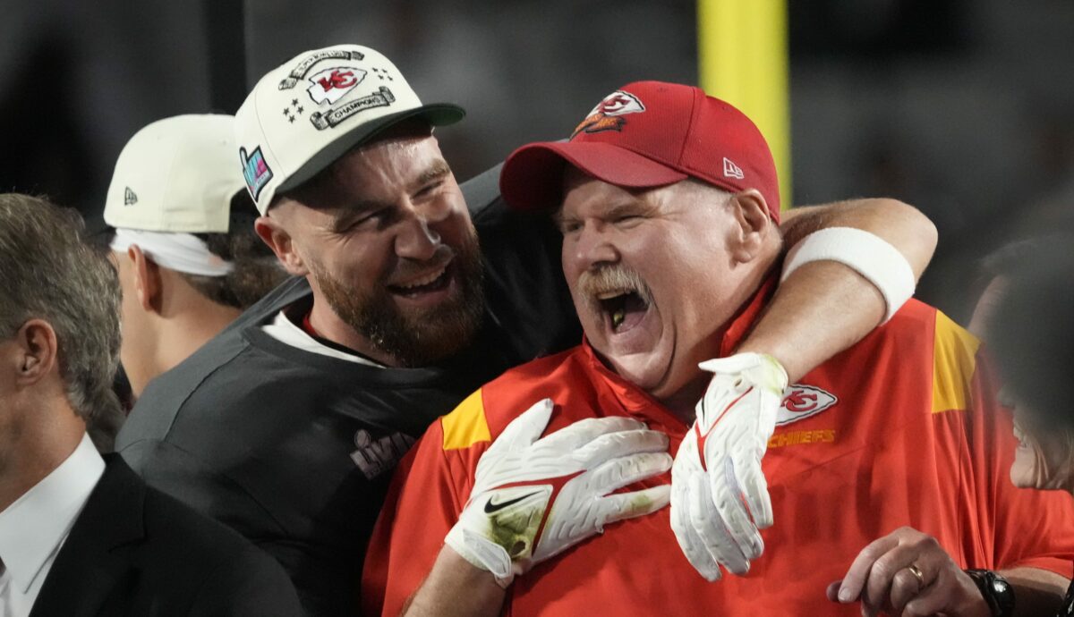 Travis Kelce’s rant about everyone doubting the Chiefs led to so many Kirby Smart Georgia jokes