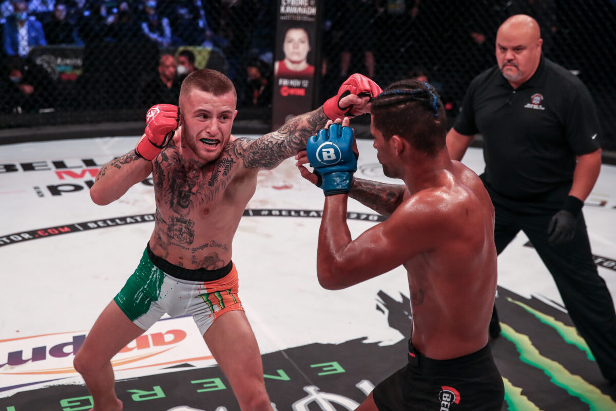 James Gallagher out of Bellator 292 bout vs. Leandro Higo