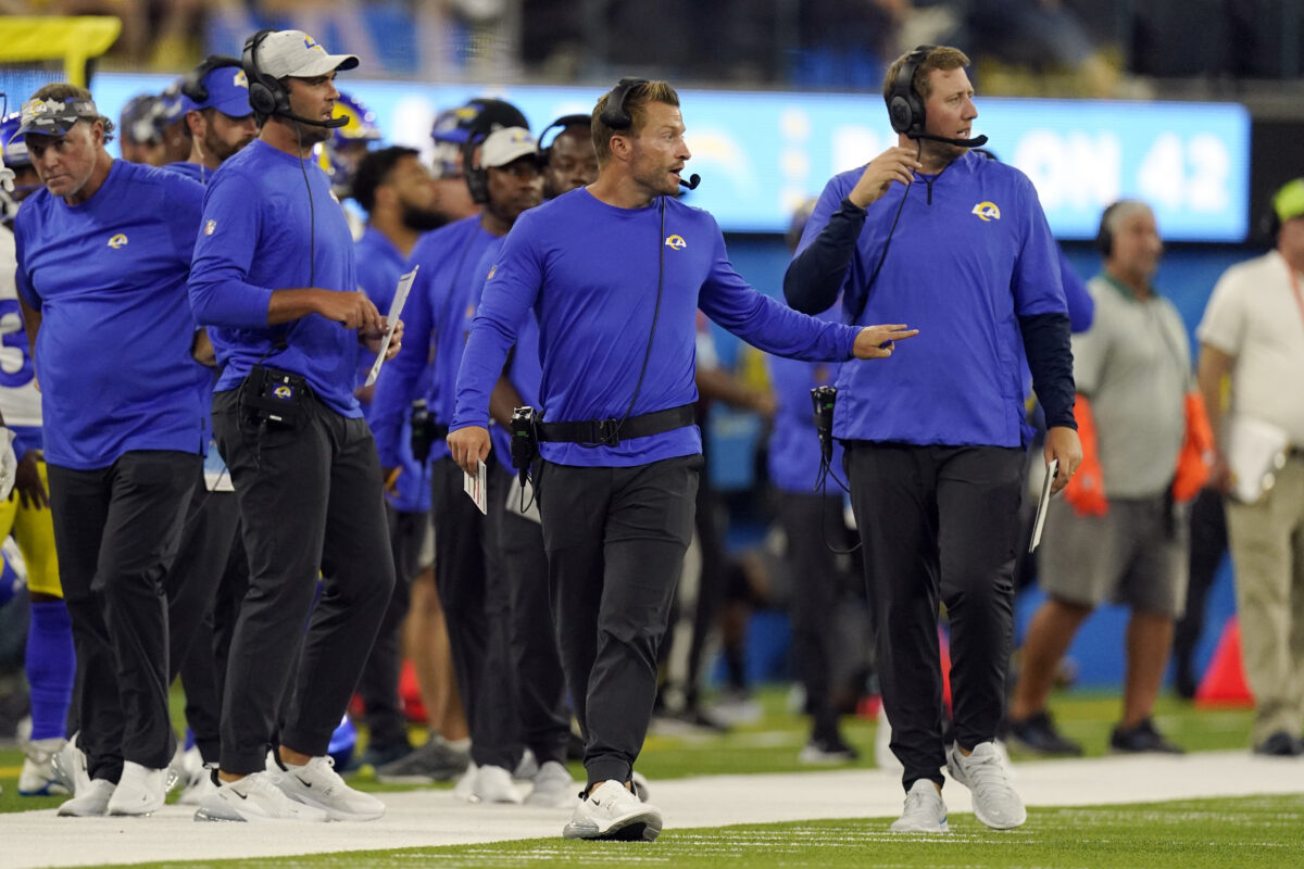 Sean McVay let Liam Coen call the plays in Week 12 vs. Chiefs