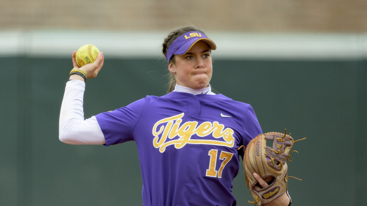 LSU softball’s Taylor Pleasants named SEC Player of the Week