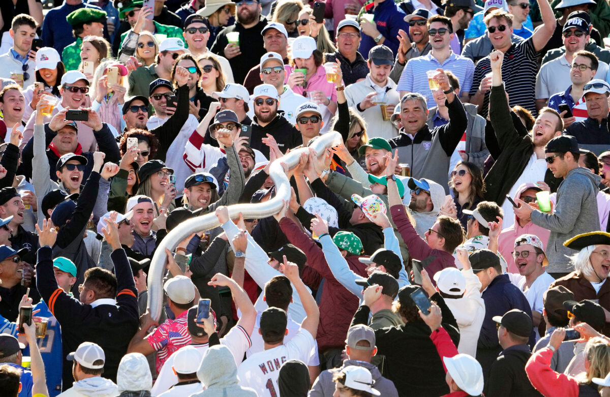 Photos: Check out the fans at the people’s tournament, the 2023 WM Phoenix Open
