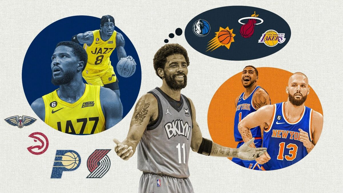NBA Intel: Nets star Kyrie Irving draws Lakers, Suns, Mavs, Heat interest; Knicks, Jazz trade talks