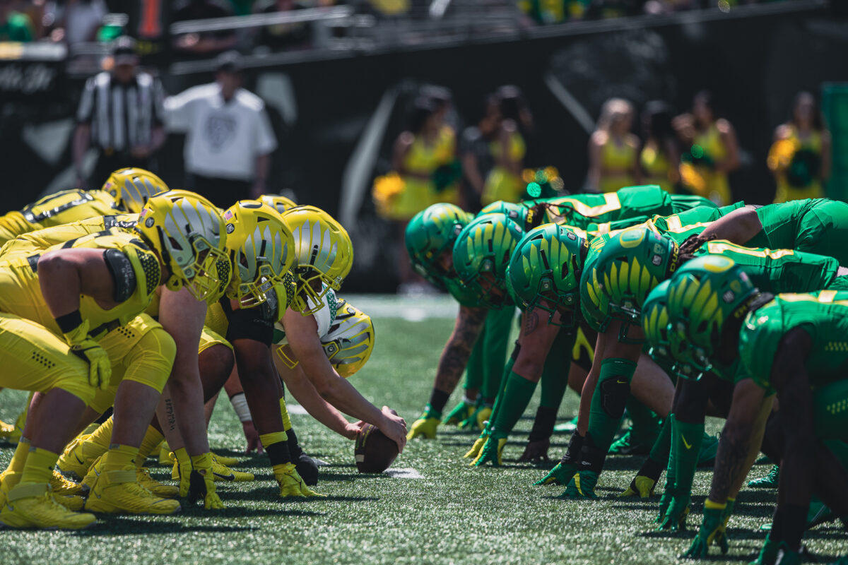 Projecting Oregon Ducks’ offensive depth chart heading into spring football