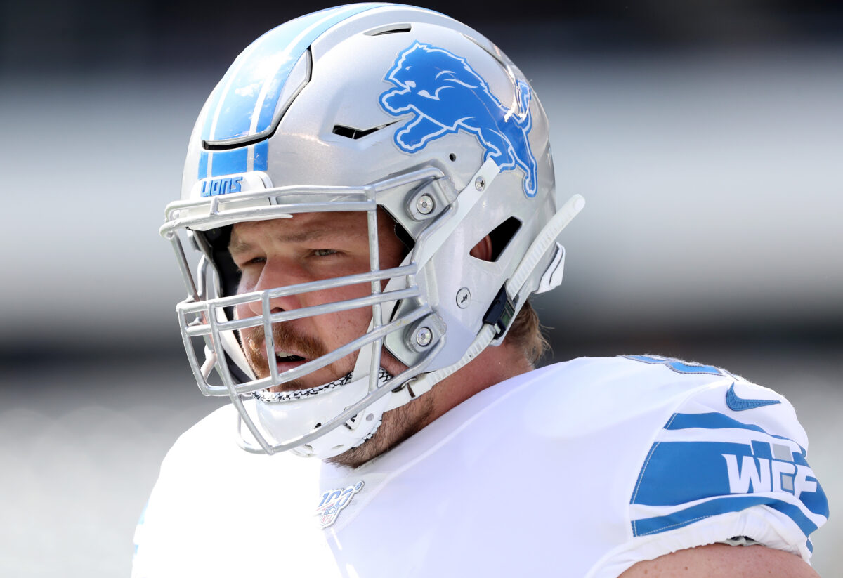 Signing Graham Glasgow gives the Lions options on the offensive line
