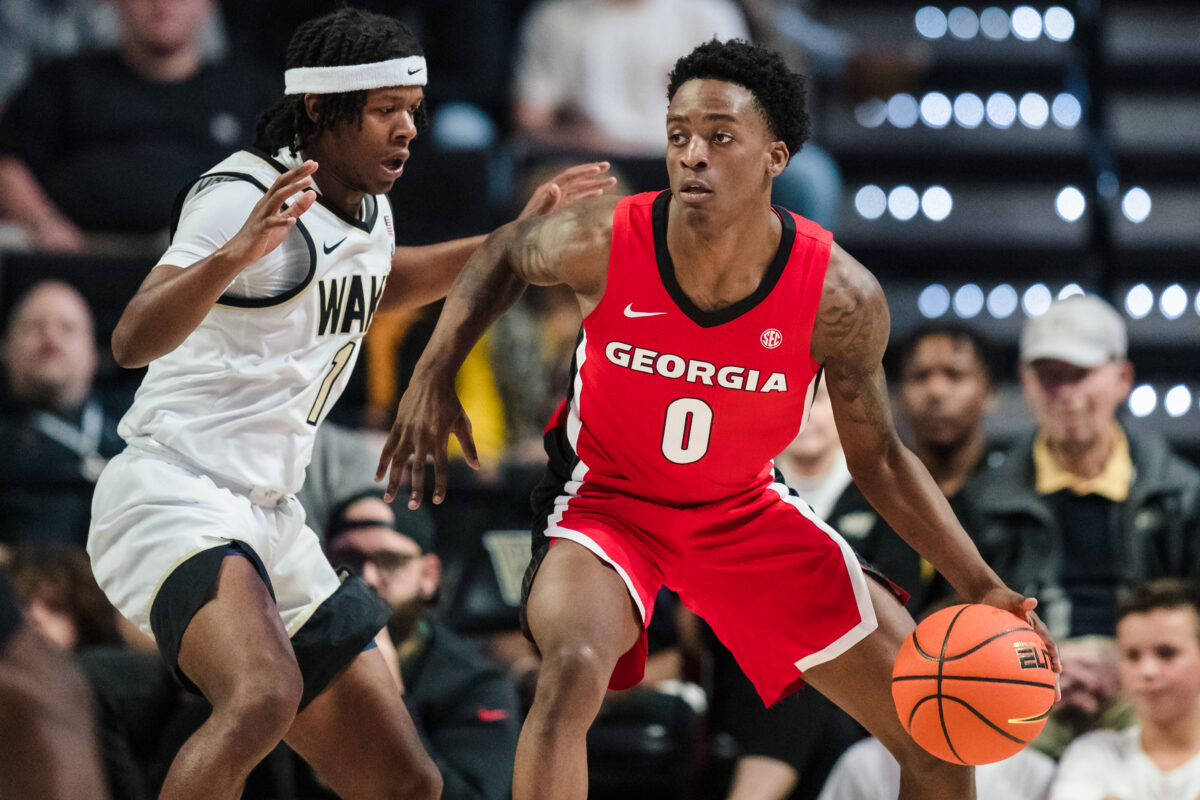 Georgia basketball PG declares for NBA draft