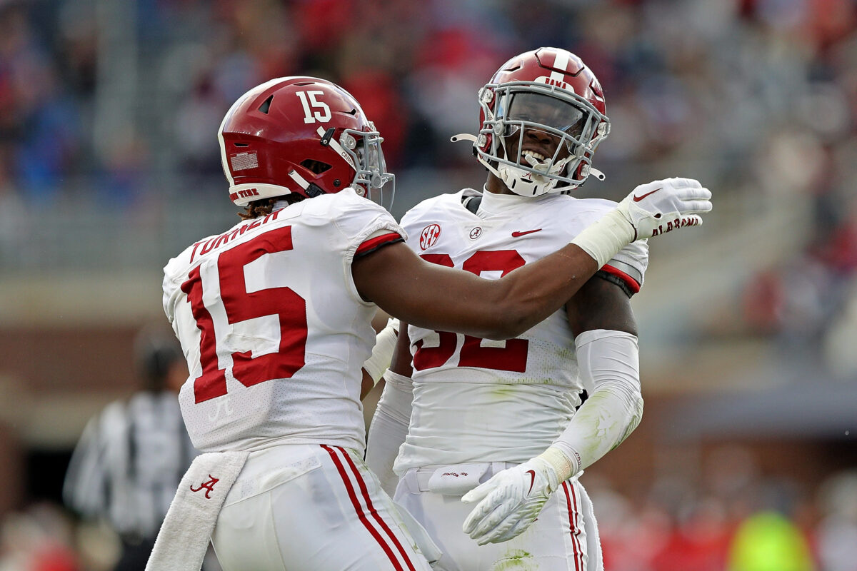 Pair of Alabama starting linebackers ‘probably out’ for the entire spring per Nick Saban