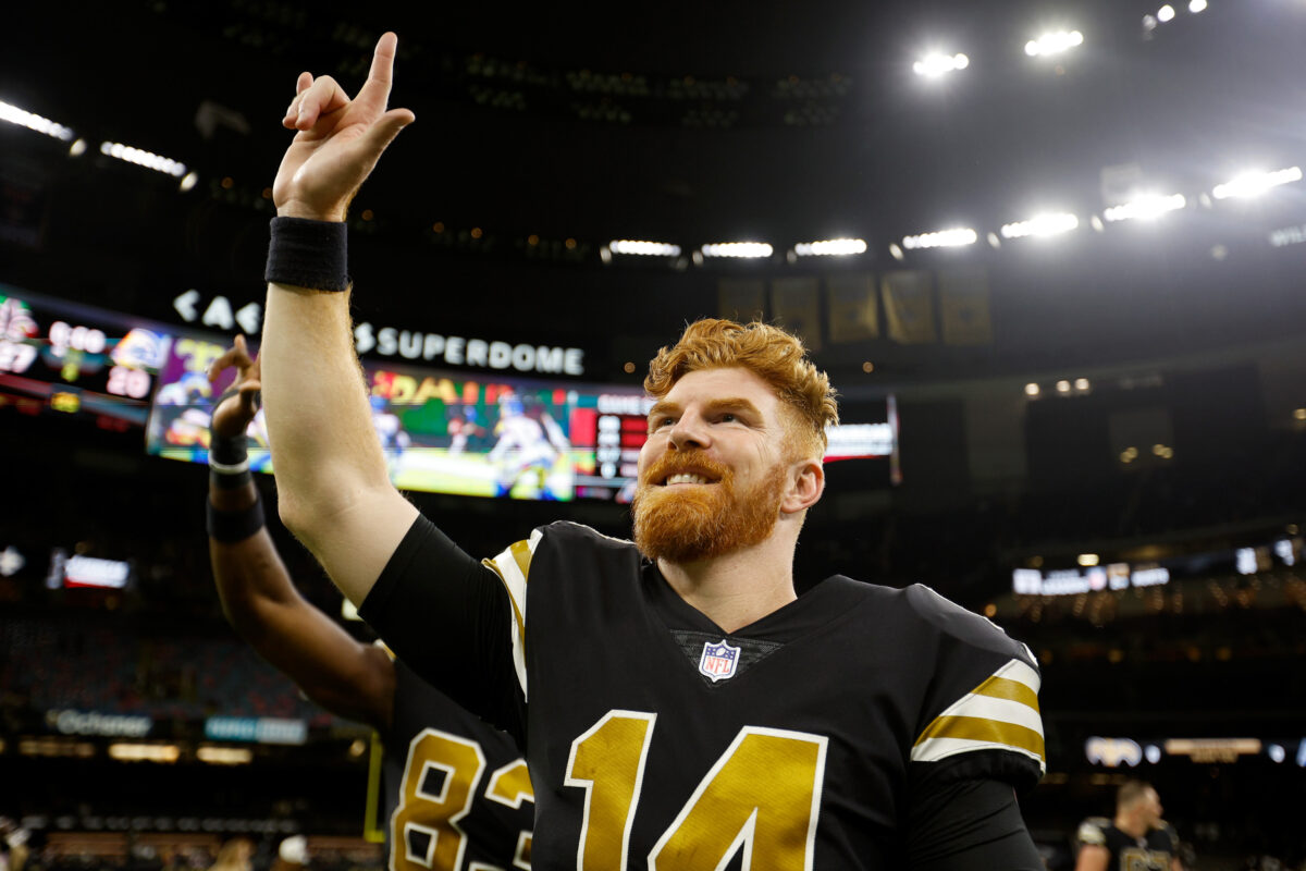 Andy Dalton left the Saints with a unique parting gift for the 2024 draft