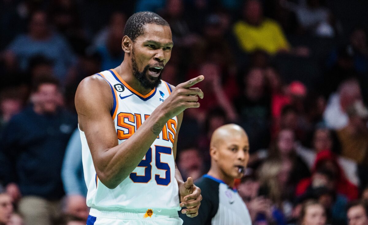 Kevin Durant hilariously name-drops Scoot Henderson in response to Shaq, Barkley