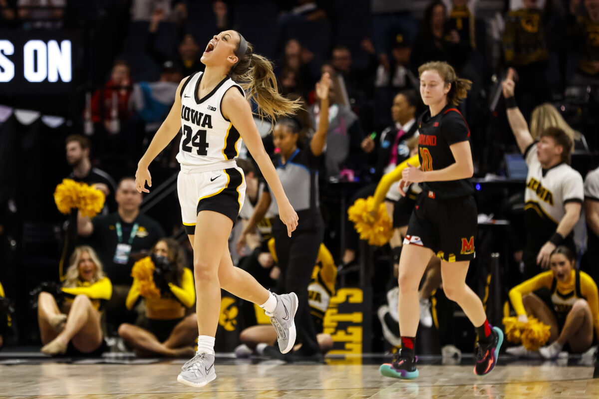 Big Ten Tournament: Iowa outlasts No. 6 Maryland inside Carver North in pictures