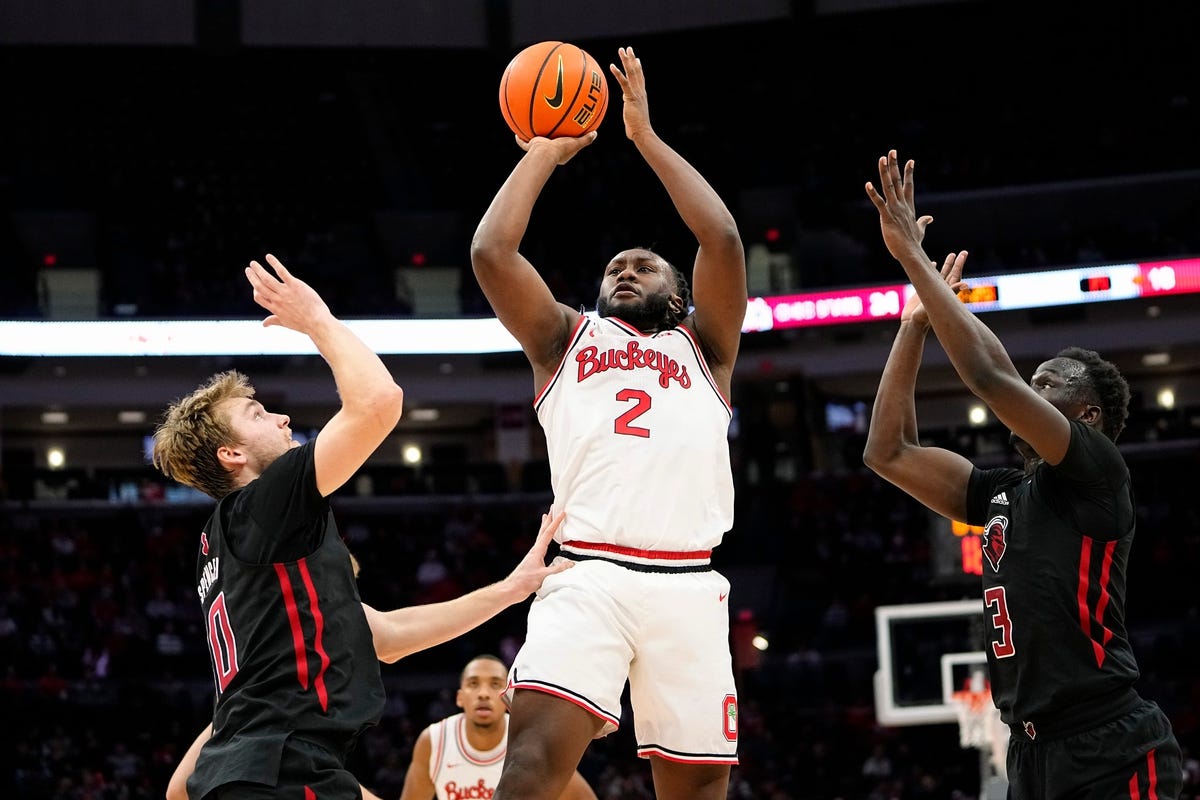 Following their Thursday loss, what are the ESPN projections for Rutgers basketball in the NCAA Tournament?