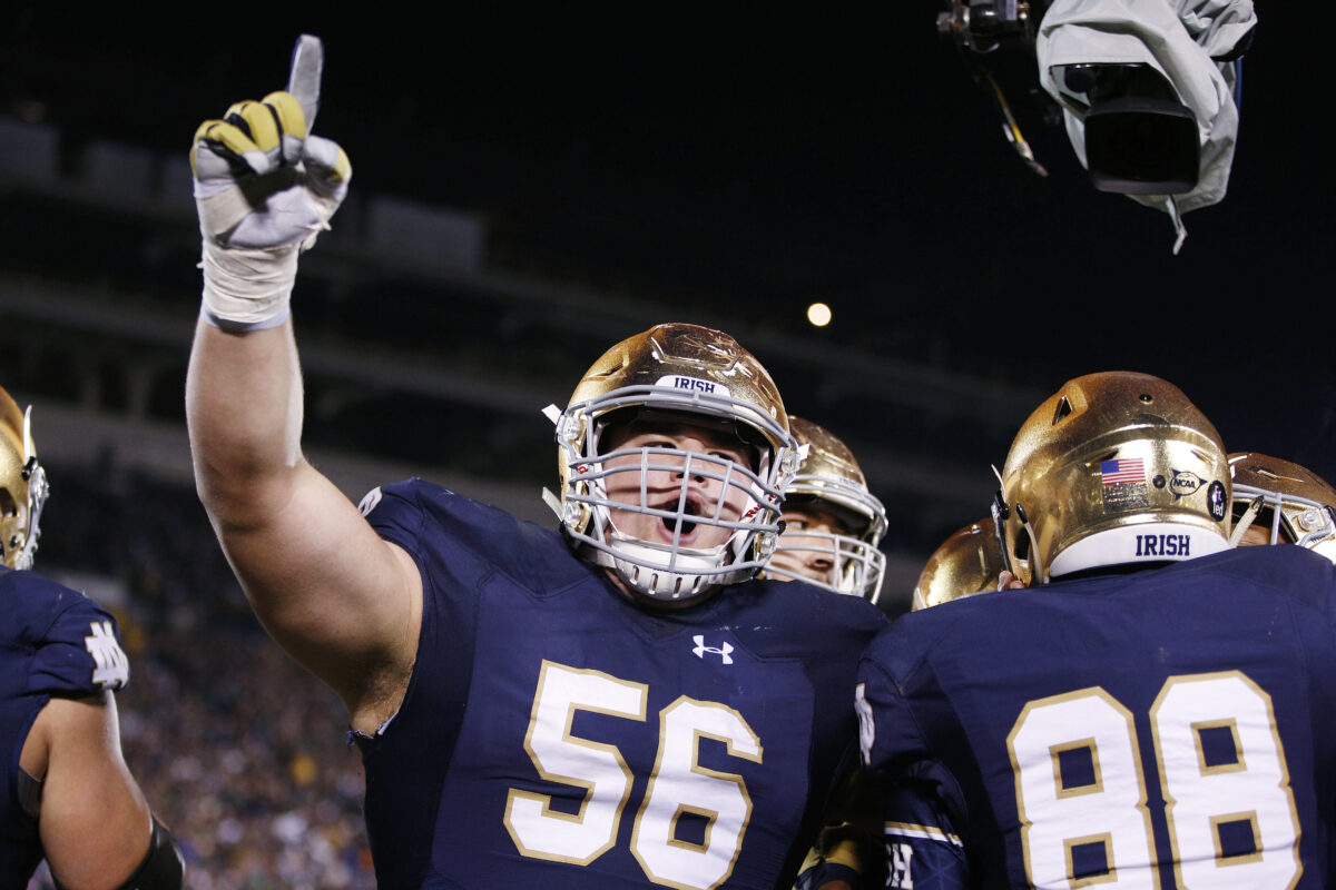 Notre Dame great Quenton Nelson through the years