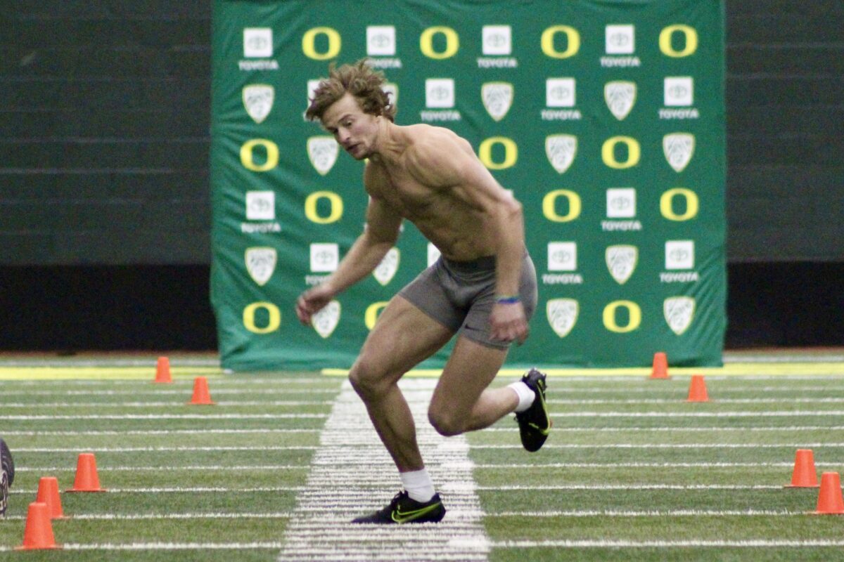 Photo Gallery: 12 former Ducks show out at 2023 Oregon Pro Day
