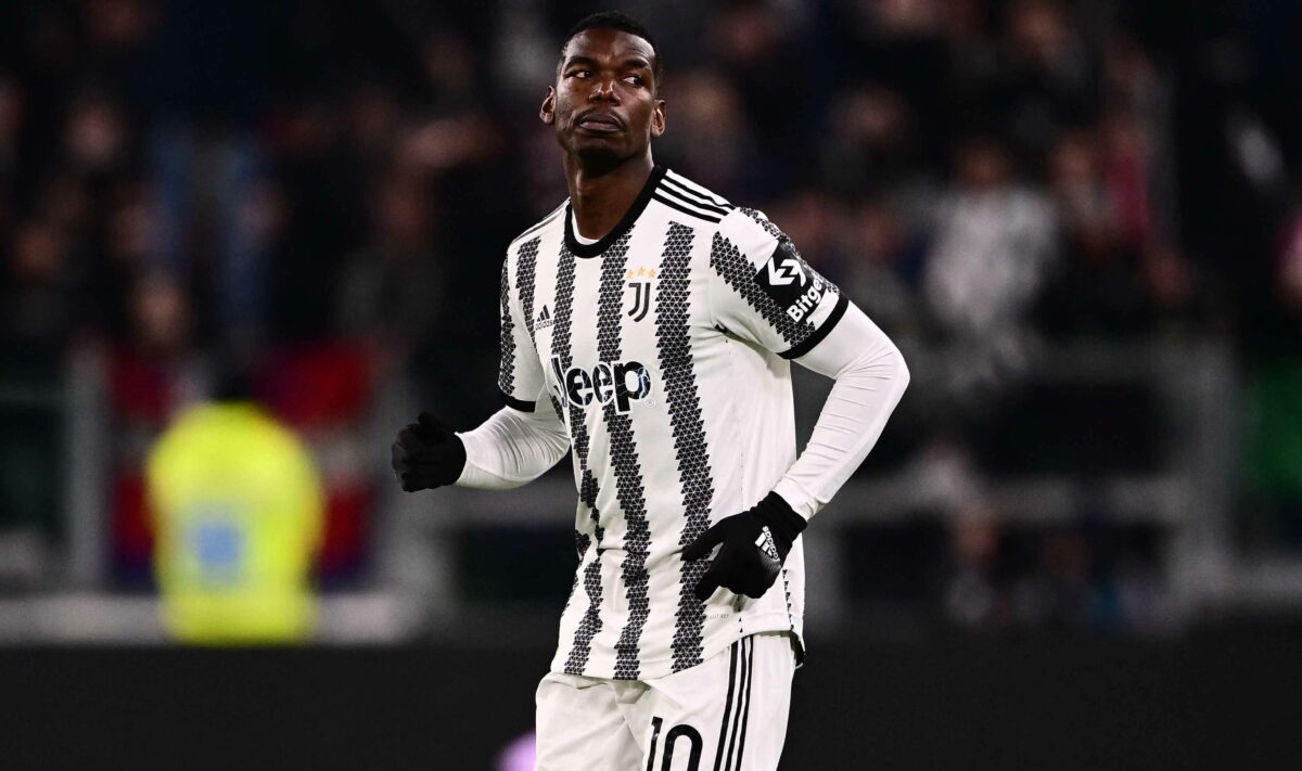 Paul Pogba played in a soccer game for the first time in almost a year