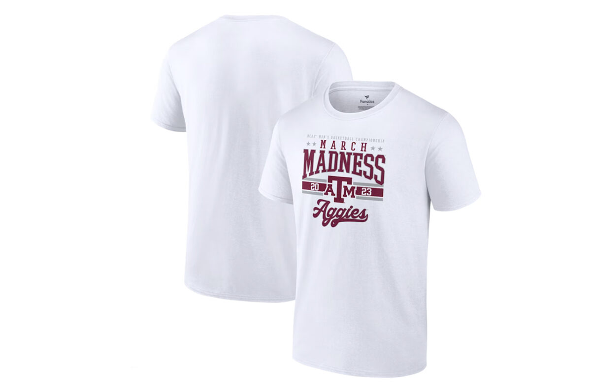 Texas A&M March Madness gear 2023