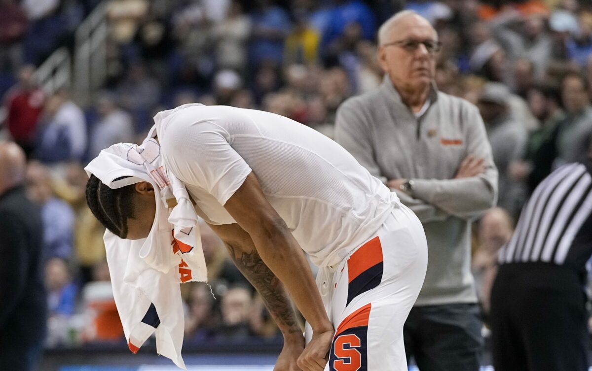 Jim Boeheim’s future at Syracuse in doubt after buzzer-beater loss in ACC tournament