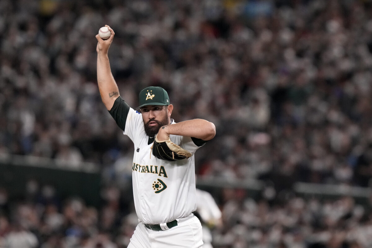 Australian pitcher shared a fun video on his very relatable mindset as he struck out Shohei Ohtani