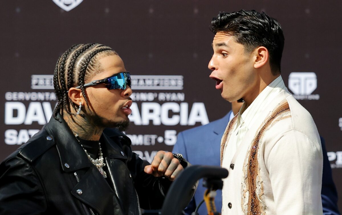 Gervonta Davis’ co-trainer: ‘Ryan (Garcia) has flaws on top of flaws’