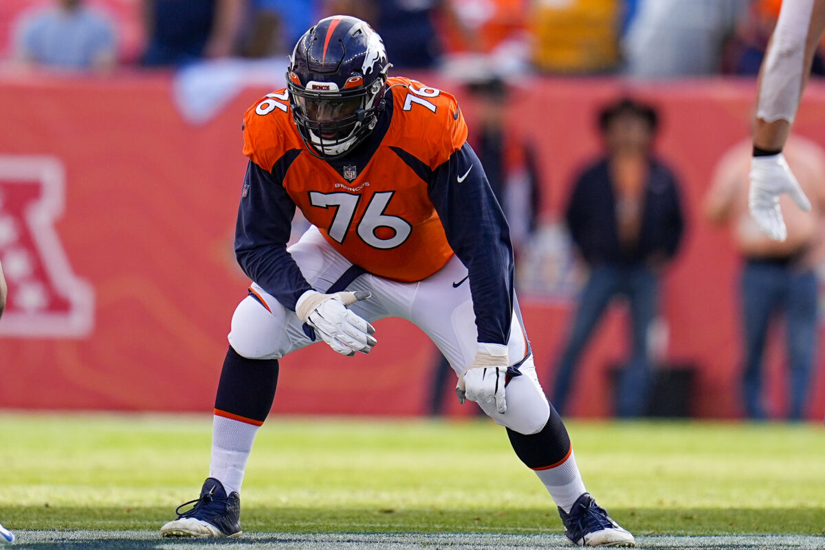 Calvin Anderson posts goodbye message to Broncos after leaving in free agency
