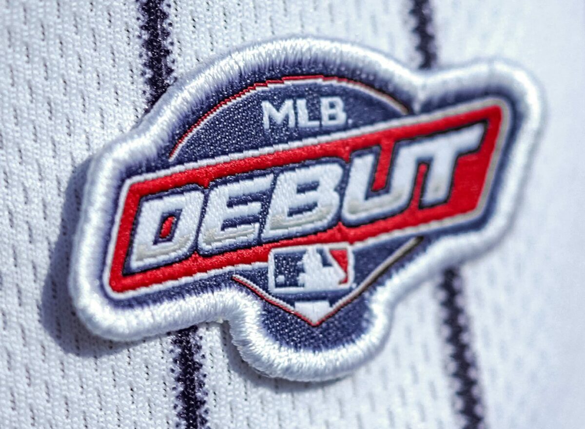 MLB rookies are getting their debuts memorialized with cool new jersey patches for 1-of-1 Topps cards
