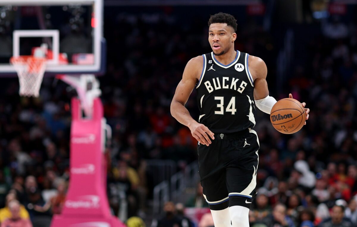 Giannis Antetokounmpo notched a triple-double after an intentional miss, but the NBA should reverse his cheap ‘rebound’