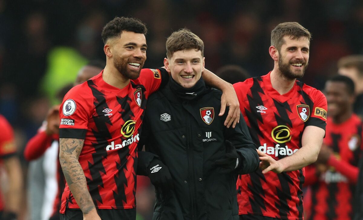 Bournemouth mark David Brooks’ return from lymphoma with win over Liverpool