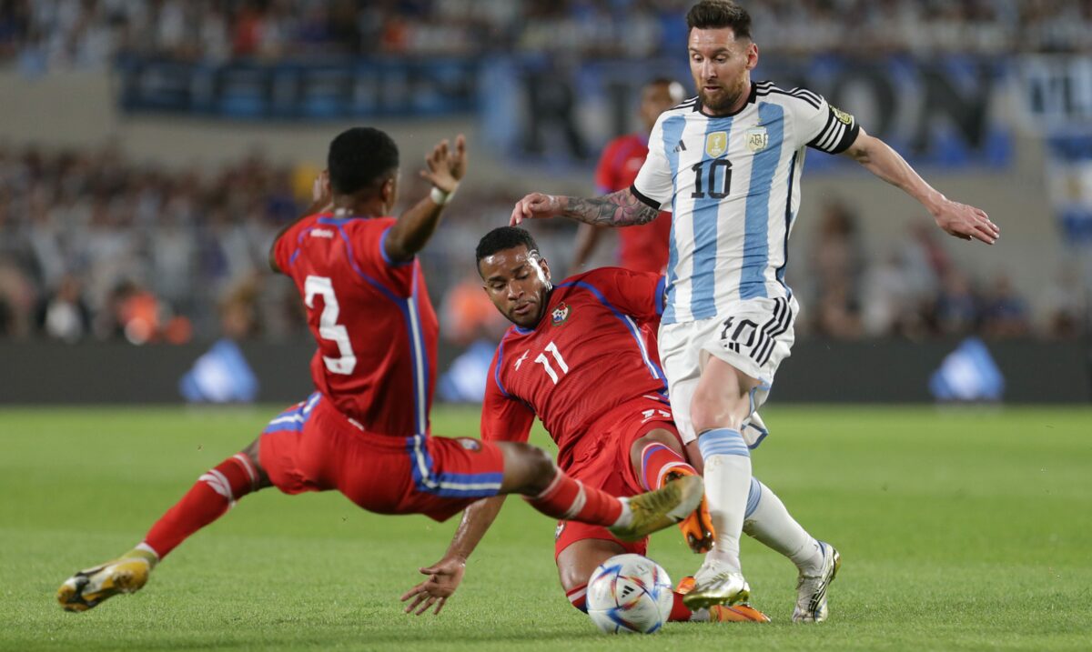 Panama tried to murder Lionel Messi at his own World Cup party