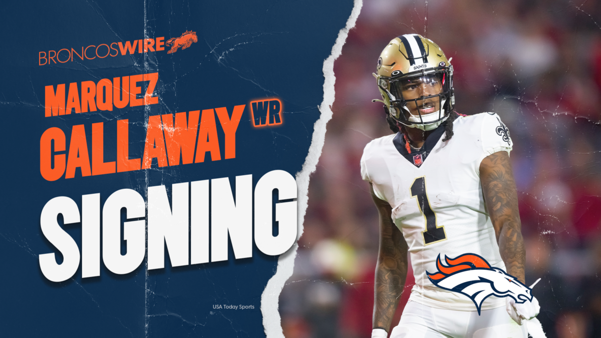 Broncos sign WR Marquez Callaway to 1-year contract