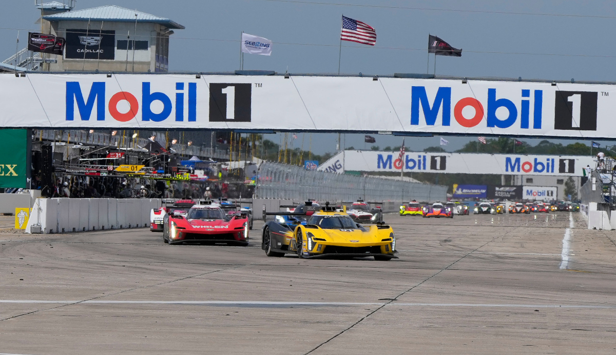 Ganassi Cadillac leads 12 Hours of Sebring after hour four