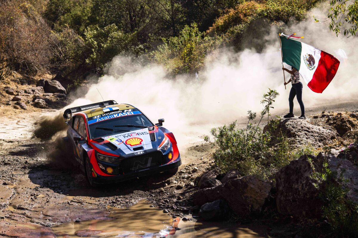 Flawless Lappi edges Ogier in WRC Rally Mexico’s dramatic day one