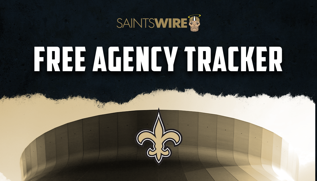 New Orleans Saints free agency tracker: Every report, rumor, and signing