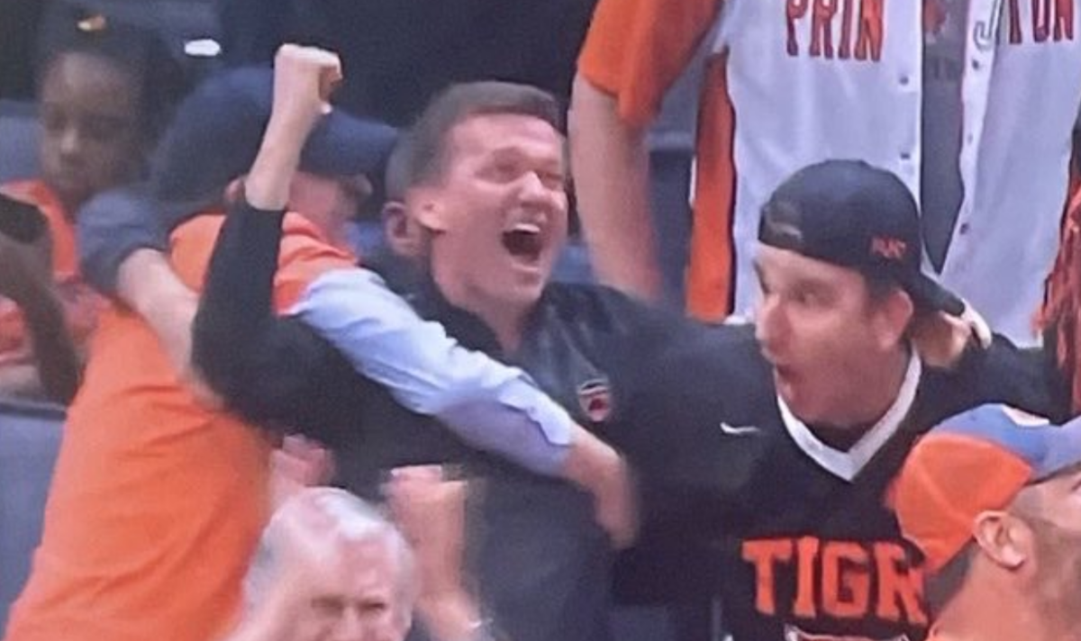 Yes, that really was Jesse Marsch at Princeton’s NCAA tournament upset over Arizona
