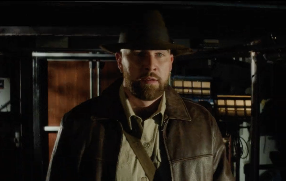 Travis Kelce filmed a comically on-brand SNL promo as Indiana Jones with the Lombardi Trophy