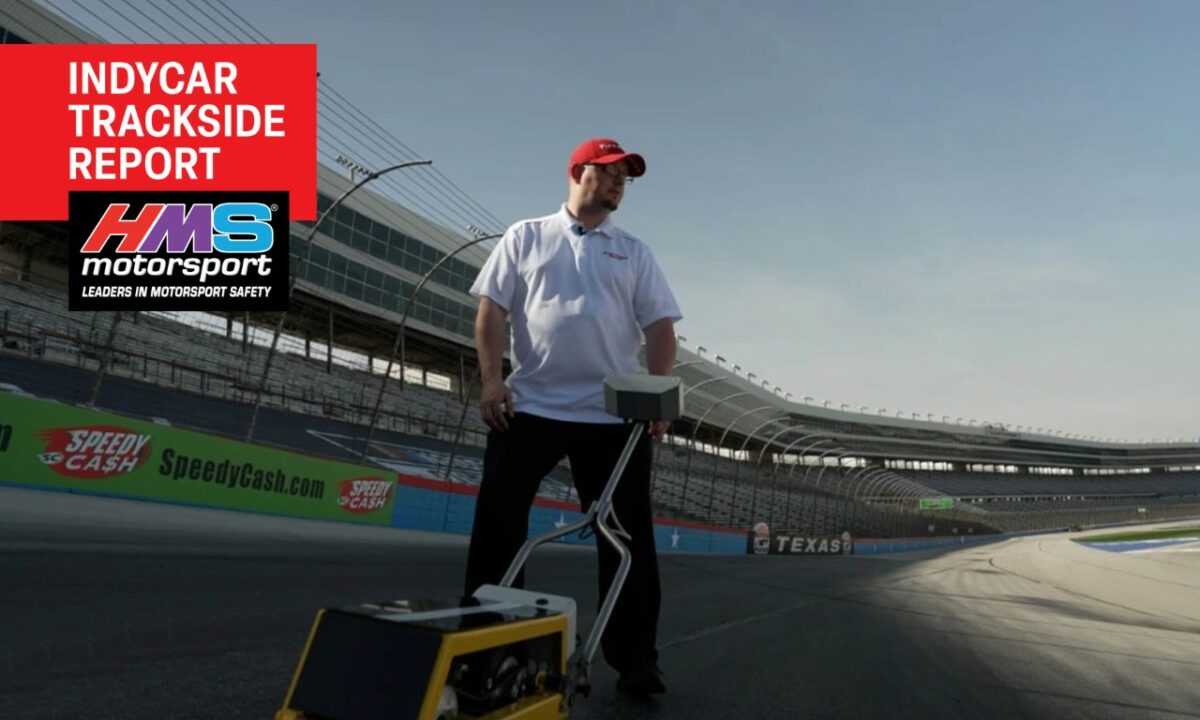 VIDEO: Measuring surface grip at Texas Motor Speedway