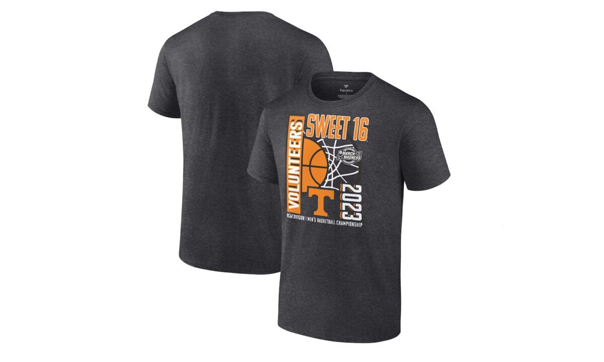 Tennessee Sweet 16 gear and apparel
