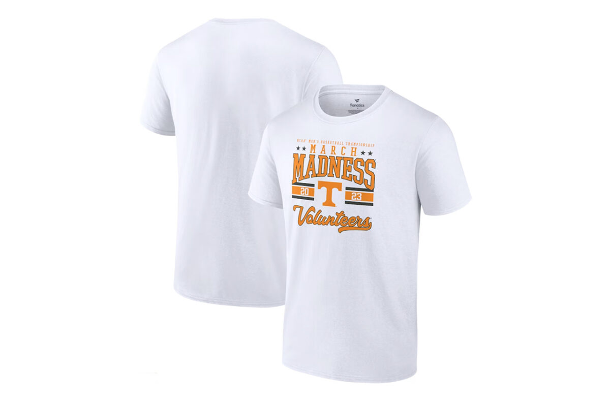 Tennessee Vols March Madness gear 2023