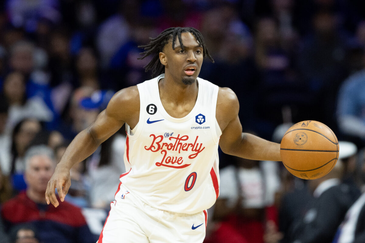 Tyrese Maxey, Sixers discuss learning from 1983 championship team