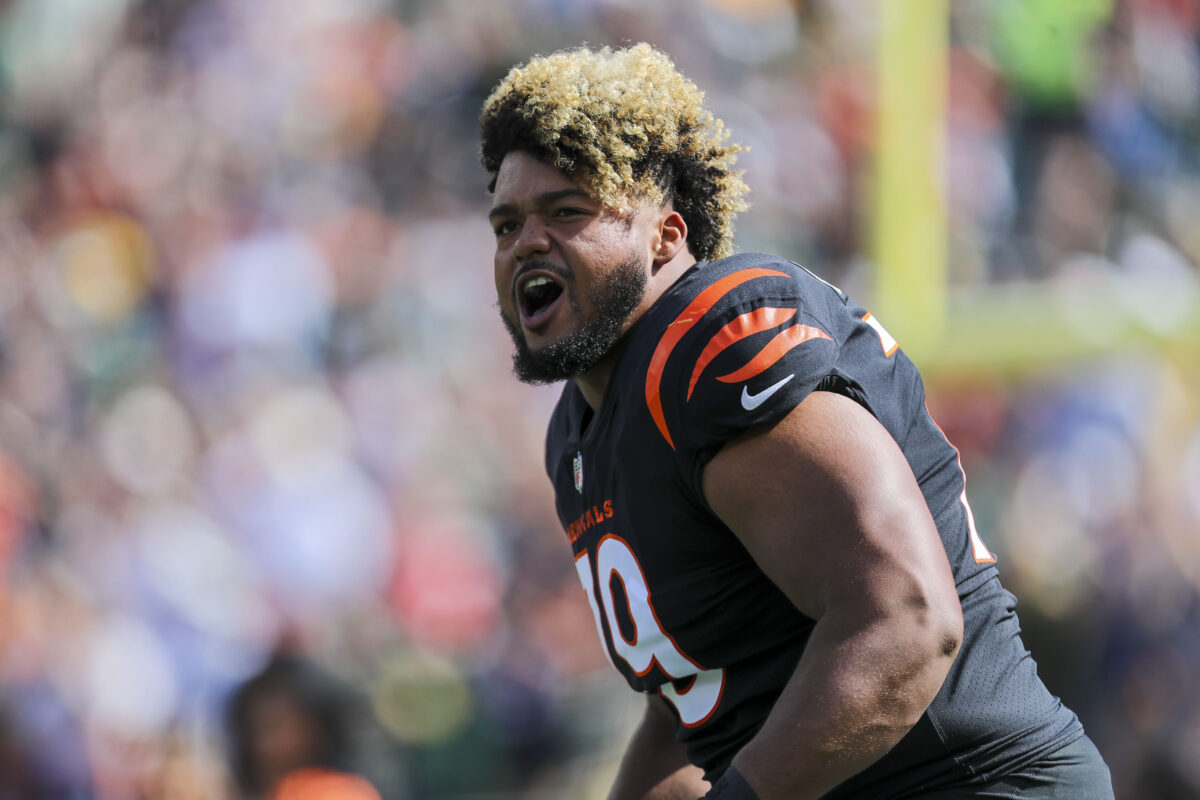 Bengals say Jackson Carman will compete at right tackle this summer