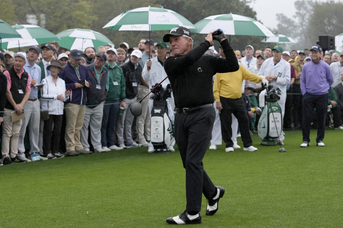 ‘I helped make this tournament what it is’ but Gary Player says he’s sad he doesn’t feel welcome at Augusta National