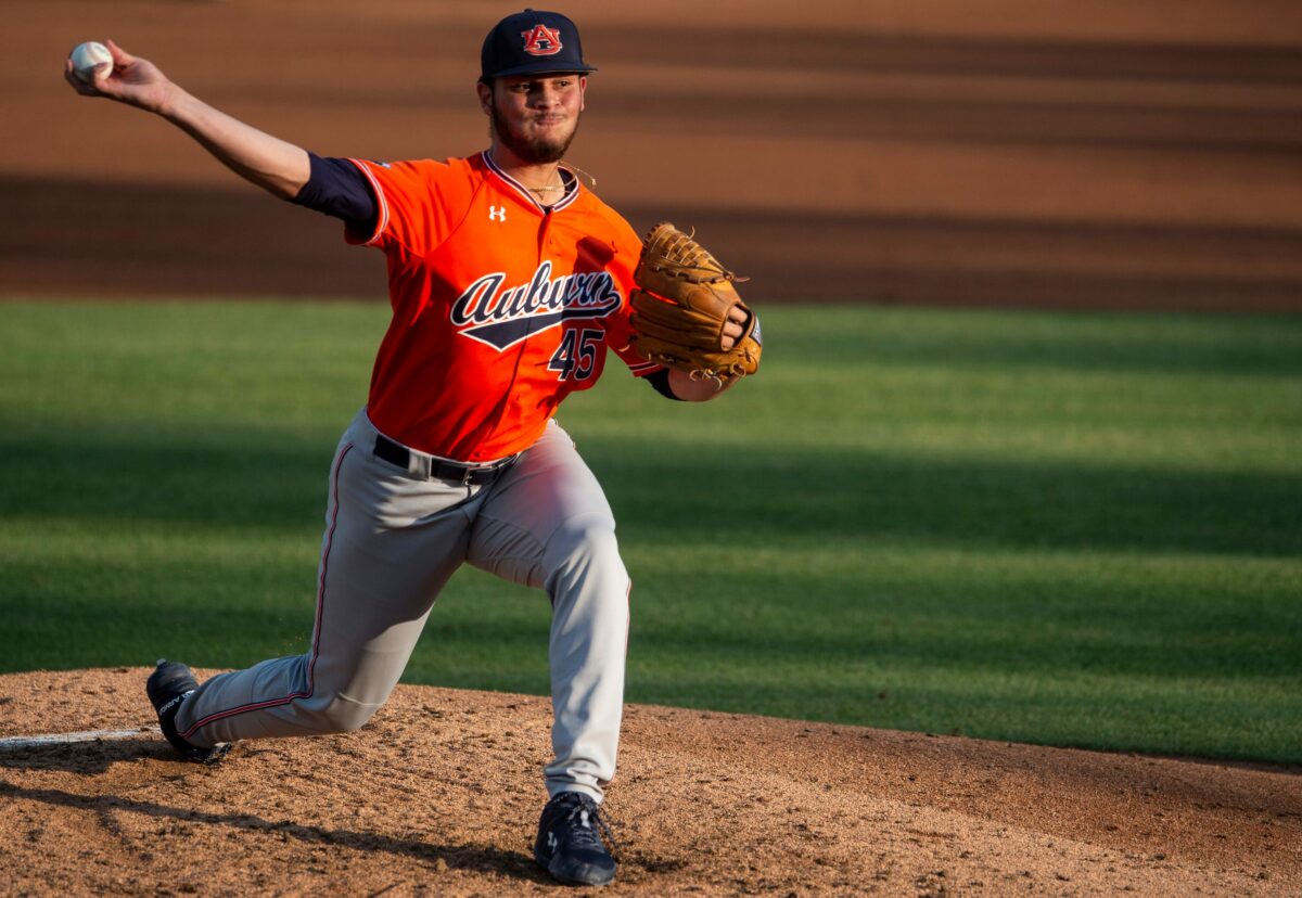 Auburn ace Joseph Gonzalez to miss more time on the mound