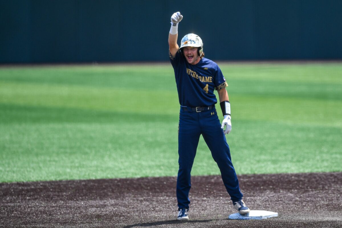 Notre Dame baseball takes home series against Louisville, first in program history