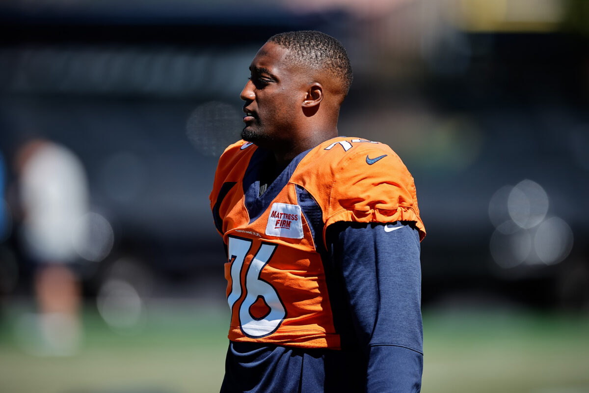 Report: Patriots agree to terms with former Broncos OT Calvin Anderson