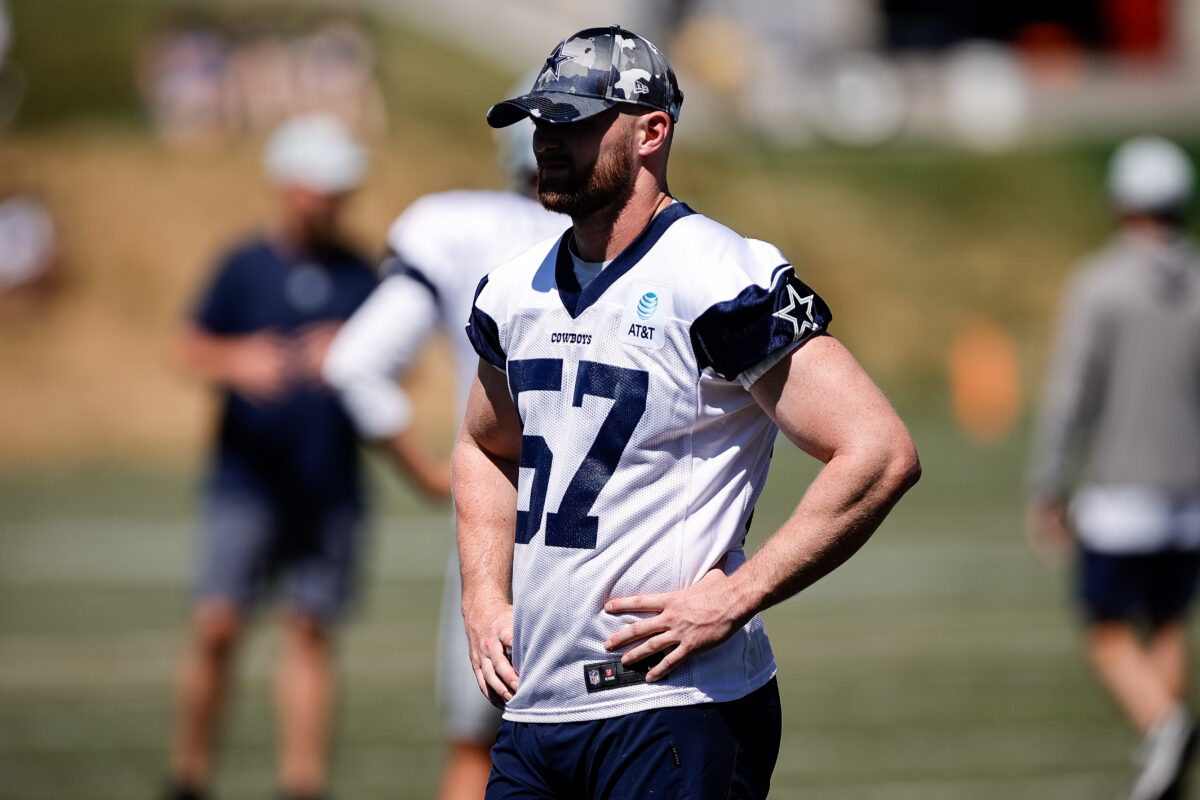 Titans agree to terms with ex-Cowboys LB Luke Gifford